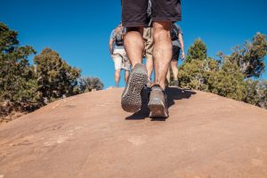 Do legs get bigger hiking