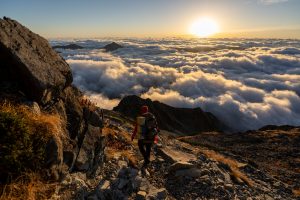 What is the difference between trekking and hiking?